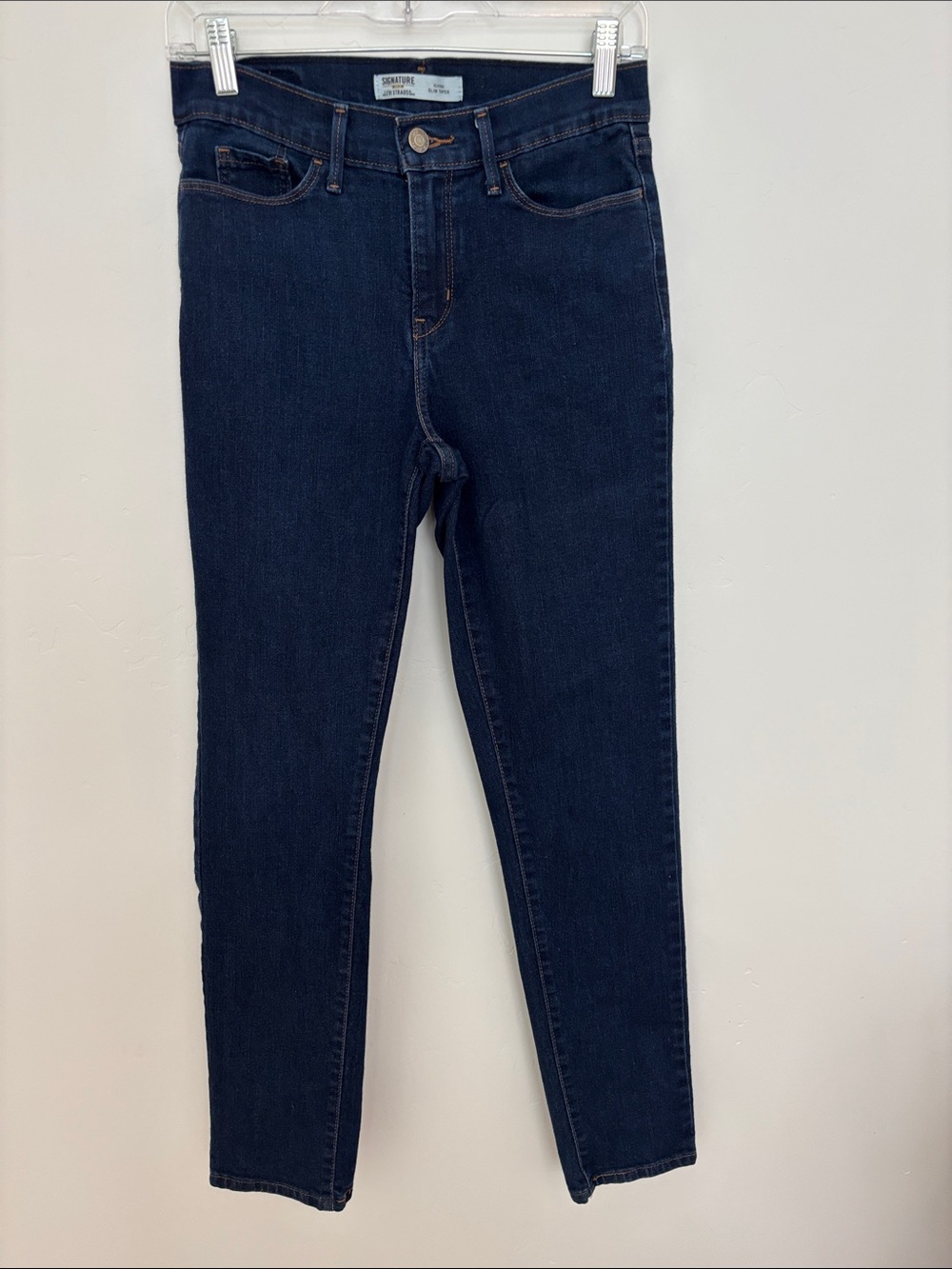 Signature by Levi Strauss Deep Indigo Skinny Jeans